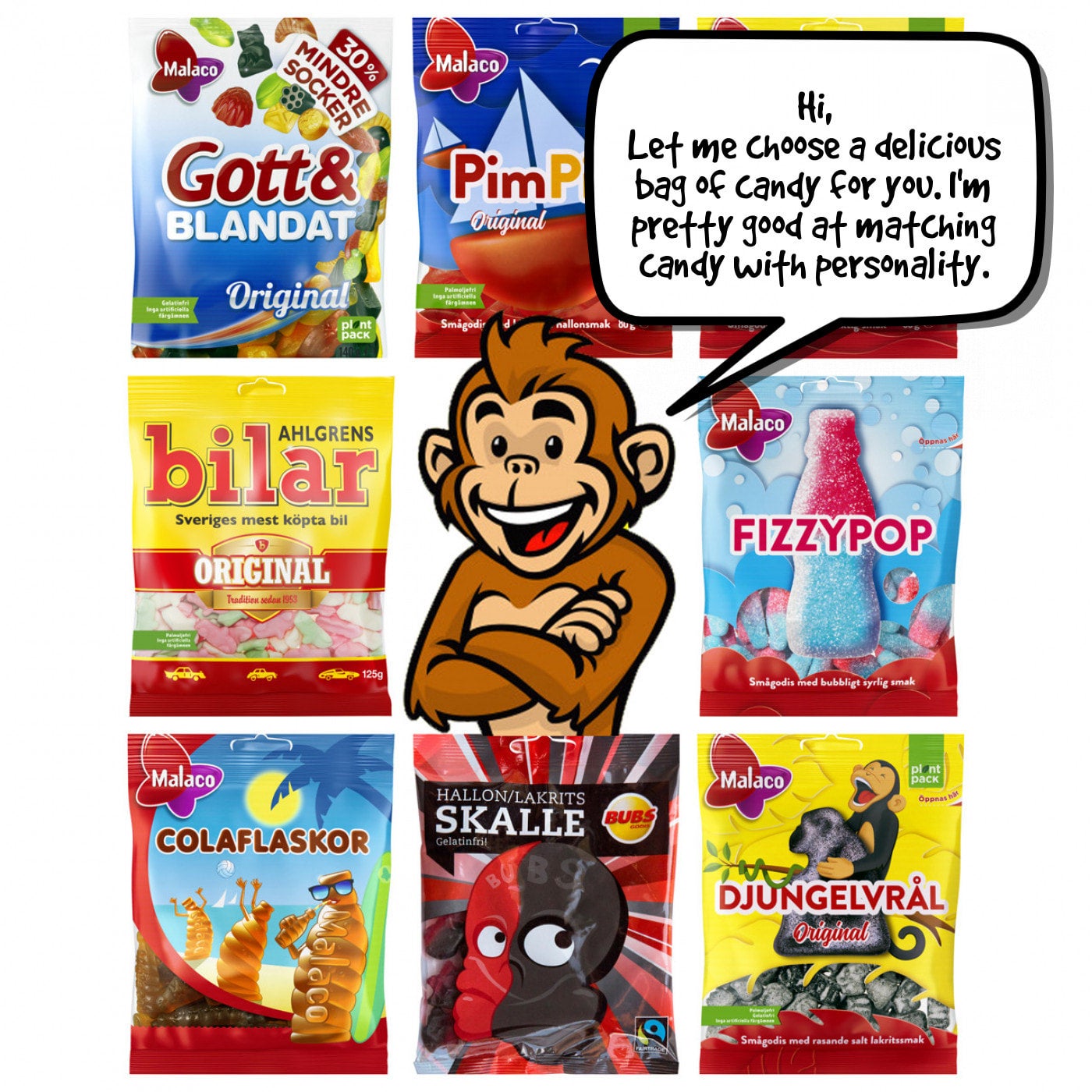 Let the monkey decide!