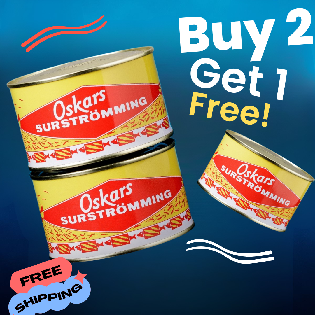 3 x Oskars Surströmming - Buy 2, Get 1 Free