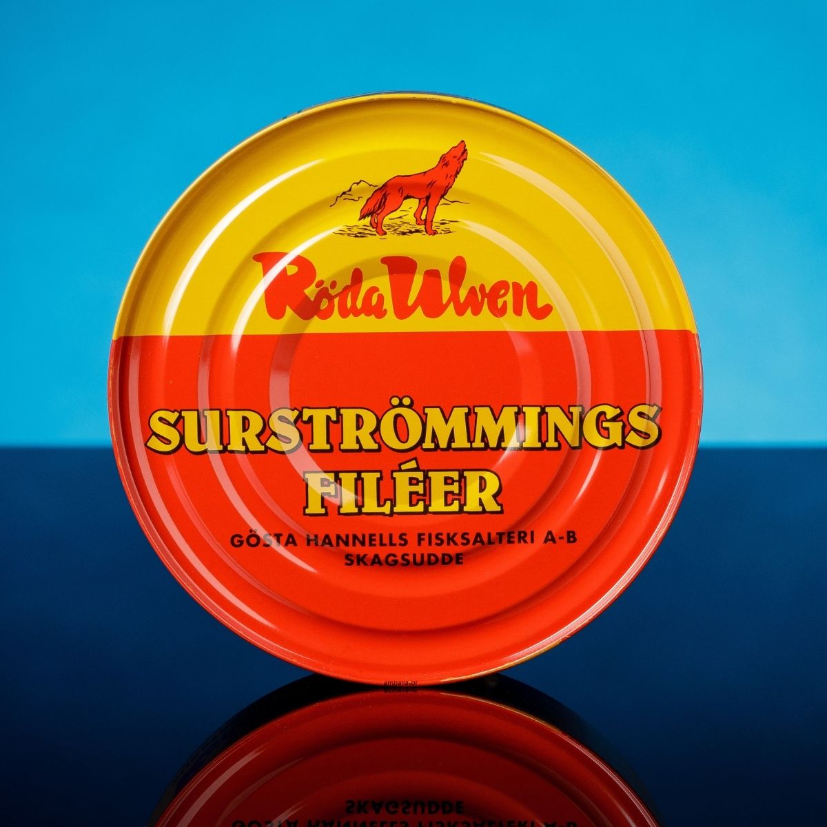 Soulgoods Surströmming HERING Röda Ulven Boîte de 300 g (avec Heringe  fermentée) : : Cuisine et Maison